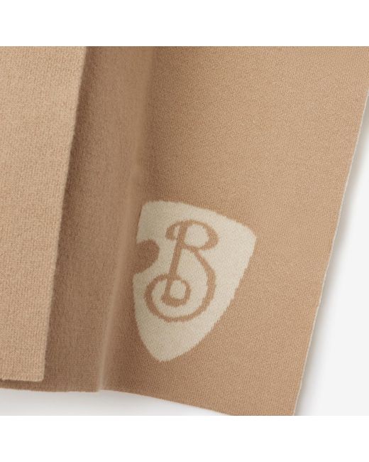Burberry Natural Ekd Reversible Cape
