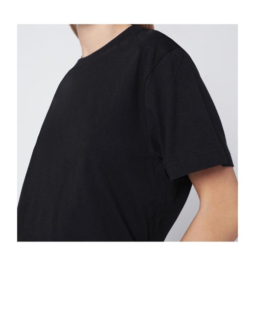 Entire studios Black Short-Sleeved T-Shirt