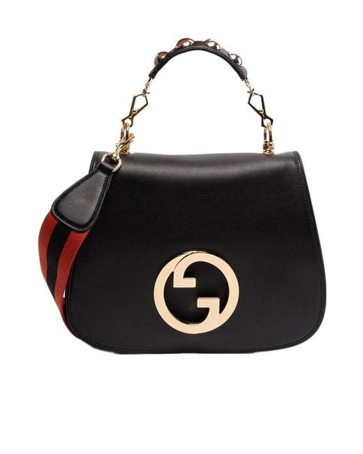 Gucci Black Blondie Top Handle Bag