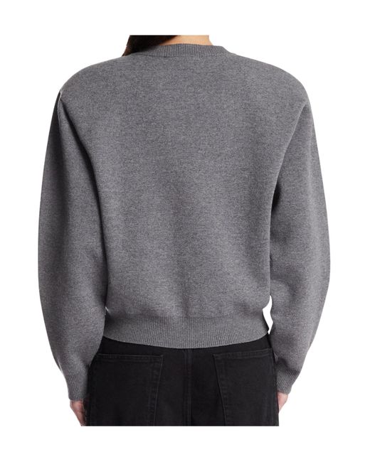 Rohe Gray Crew-Neck Sweater