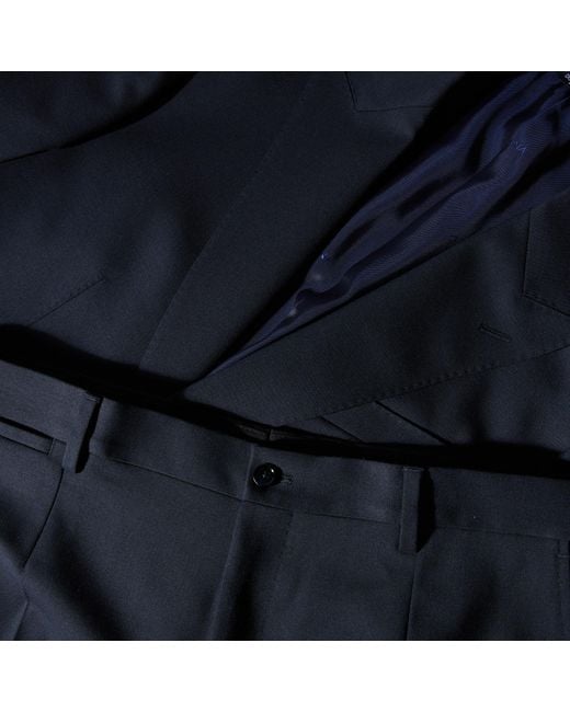 Dolce & Gabbana Blue Dg Gabardine Suit Sn63 for men