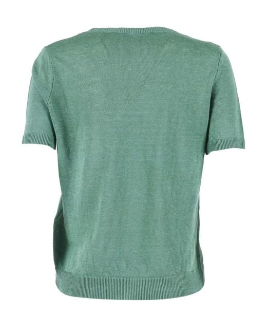 Weekend by Maxmara Green Wkdpancone Crewneck Jumper