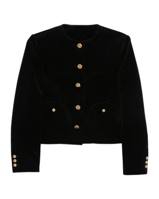 Blazé Milano Black Blazé Milano Jealousy Shamo Cropped Blazer