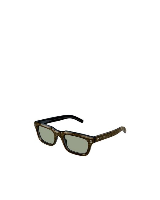 Gucci Multicolor Eyewear Rectangular Frame Sunglasses for men