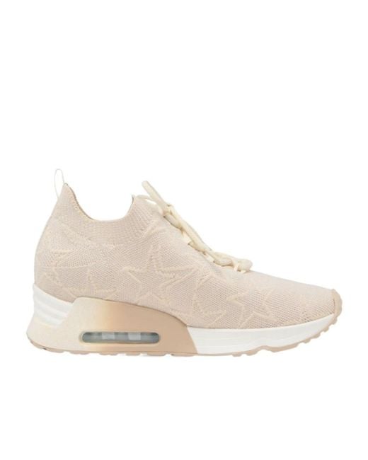 Ash Natural Laced Sneakers
