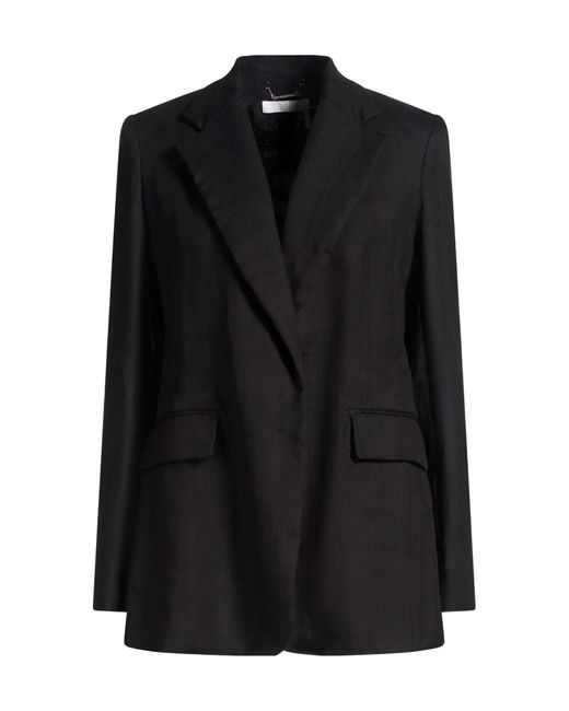 Chloé Black Single-Breasted Blazer