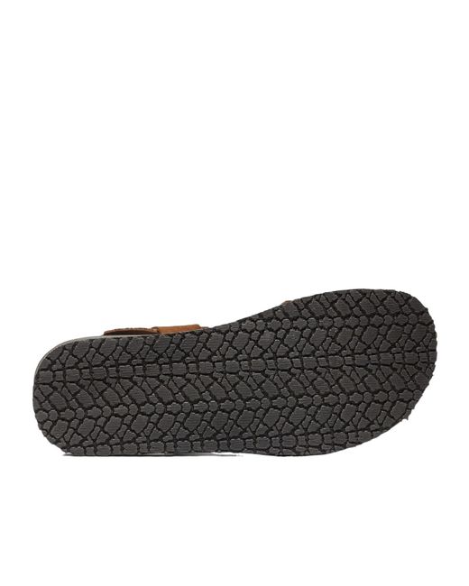 Scarosso Brown Massimo Sandals for men