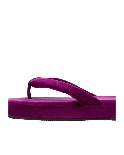 Balenciaga Purple Jet Lag Thongs