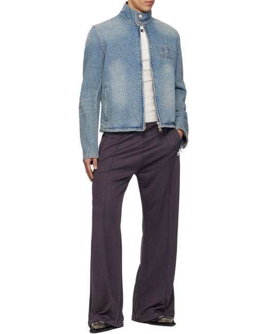 Courreges Blue Courrèges City Shadow Denim Jacket for men