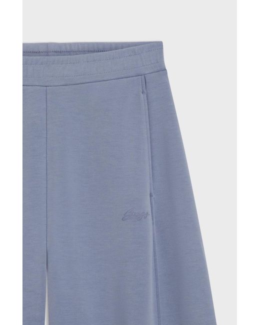 Boss Blue Elasticated-Waistband Track Pants