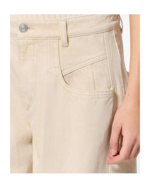 Isabel Marant Natural Lisha Pants