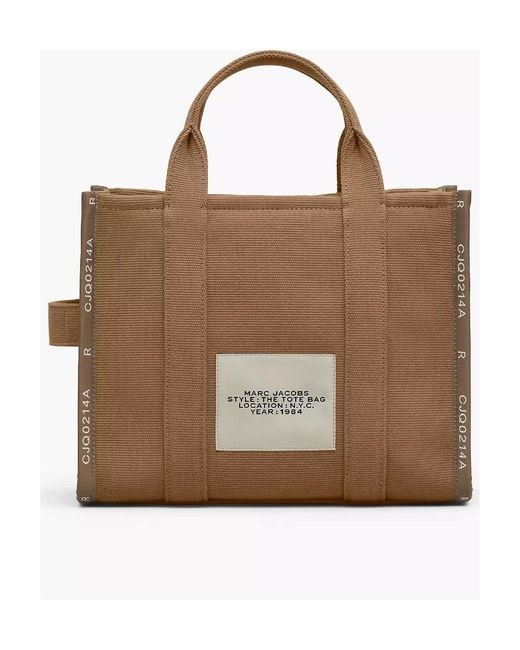 Marc Jacobs Brown The Jacquard Medium Tote Bag