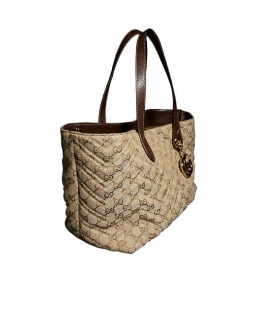 Gucci Multicolor Gg Marmont Medium Tote Bag