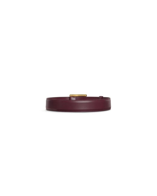 Alaïa Purple Alaïa Thin Belt