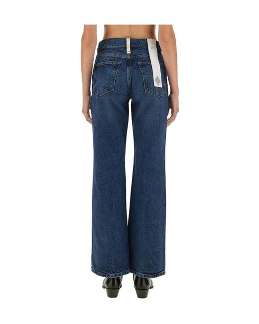 AMISH Blue Kendal Straight Jeans