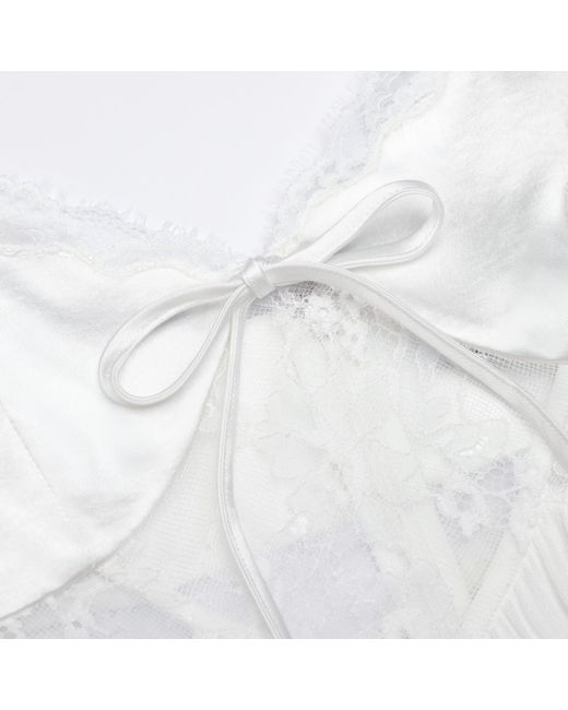 Self-Portrait White Lace Dress