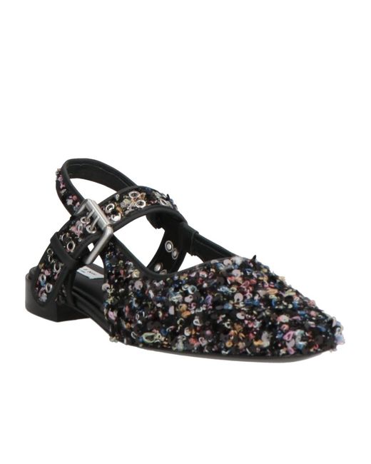 Rag & Bone Black Multicolour Ballet Flats