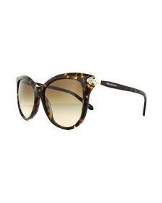 BVLGARI Metallic Square Sunglasses