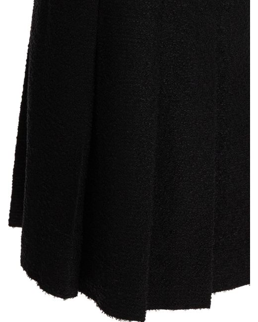 Céline Black Pleated Skirt