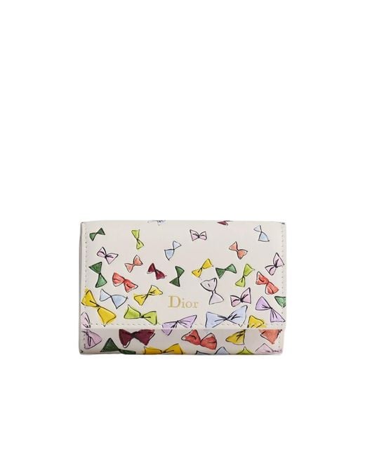 Dior White Iviera Glycine Wallet