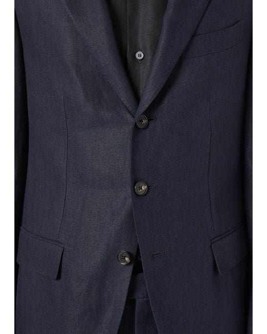 Loro Piana Blue Torino Blazer for men