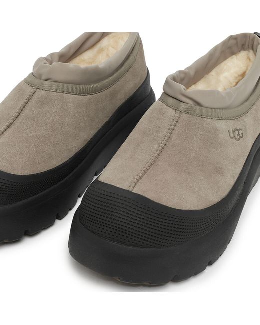Ugg Gray Tasman Weather Hybrid Slippers for men