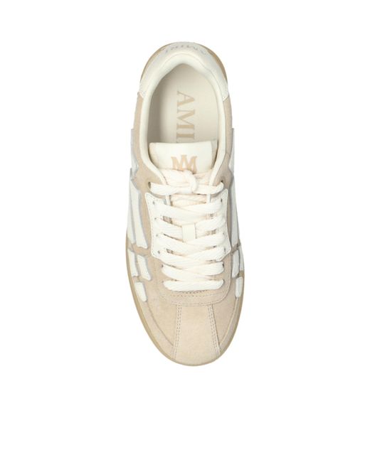 Amiri Gray Overlay Panel Low-Top Sneakers