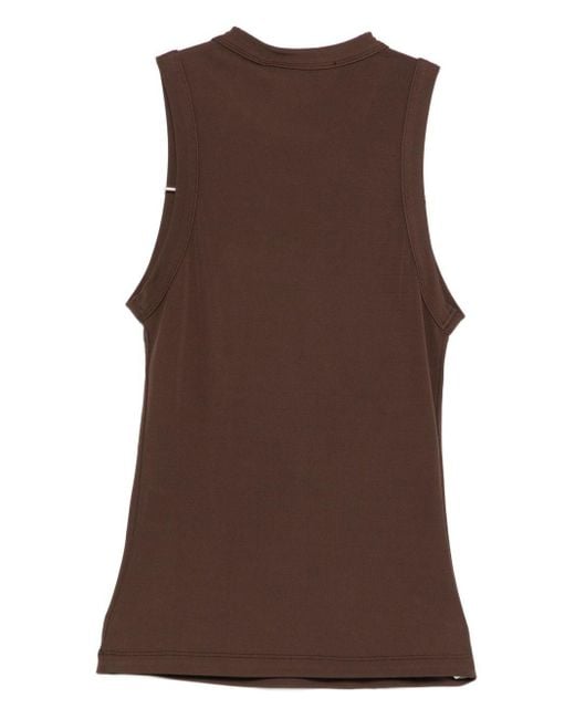 AYA MUSE Brown Knitted Vest