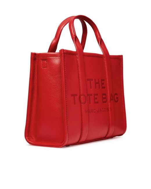 Marc Jacobs Red Small Logo Shoulder Bag