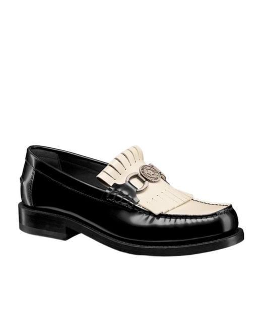 Dior Black Emblem Loafer