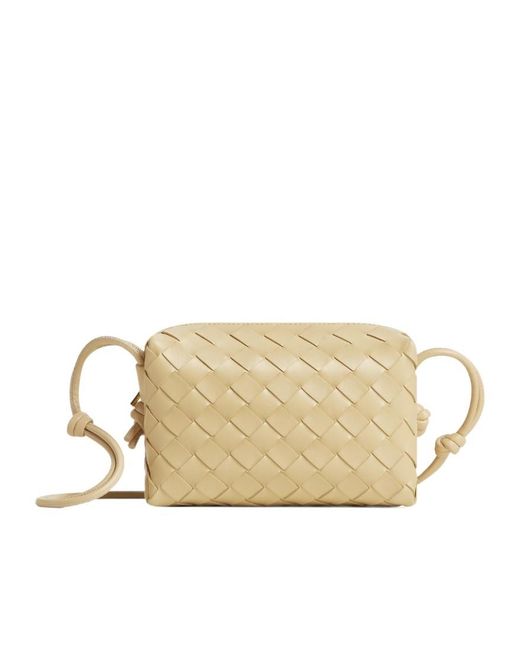Bottega Veneta Natural Mini Loop Camera Bag