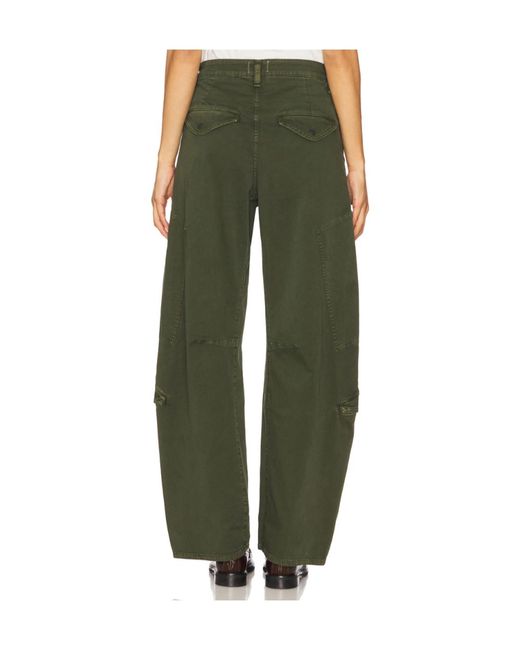 Citizens of Humanity Green Casual Pants With Belt Loops
