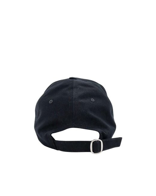 Off-White c/o Virgil Abloh Black Logo Embroidered Curved Peak Baseball Cap for men