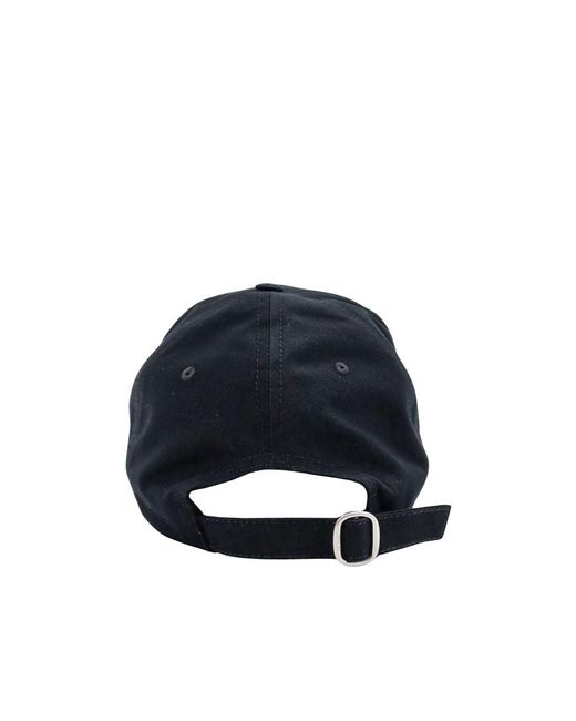 Off-White c/o Virgil Abloh Black Logo Embroidered Curved Peak Baseball Cap for men