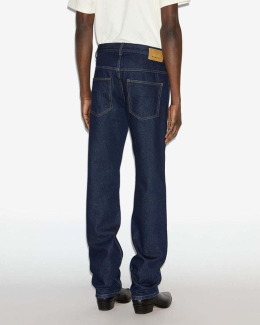 Isabel Marant Blue Lewys Jeans for men