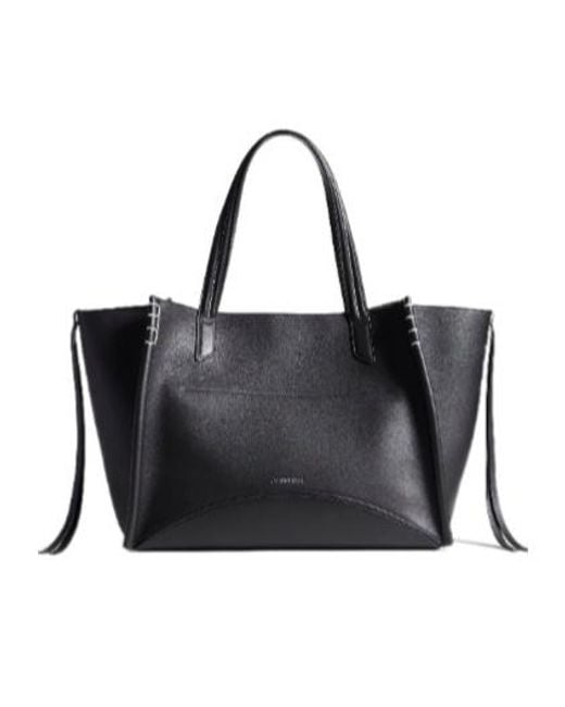 J.W. Anderson Black Loafer Cabas Bag for men