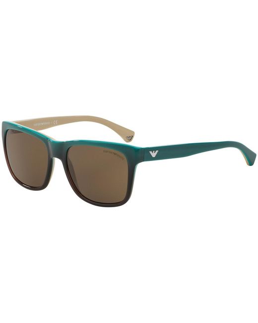 Emporio Armani Multicolor Logo Sunglasses for men