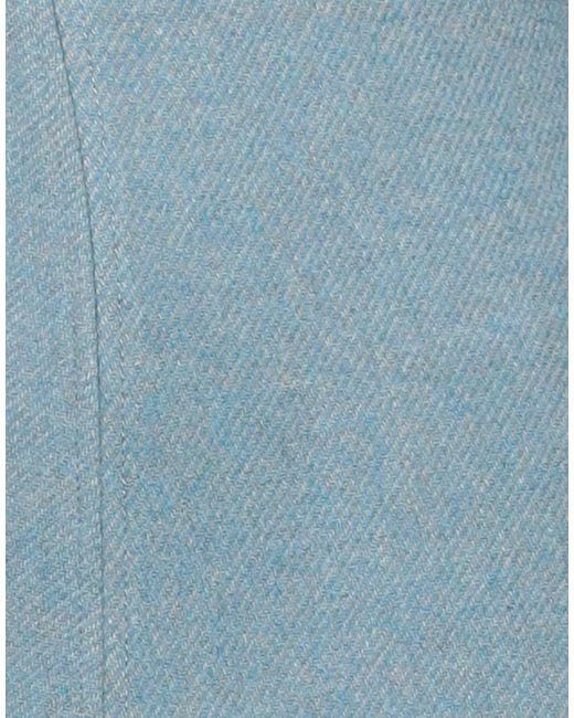 Ganni Blue Flare Skirt