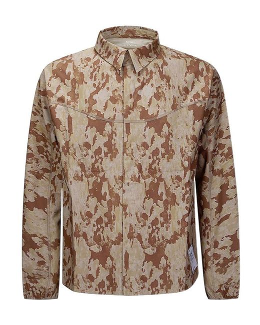 Satisfy Brown Peaceshell River Shirt for men