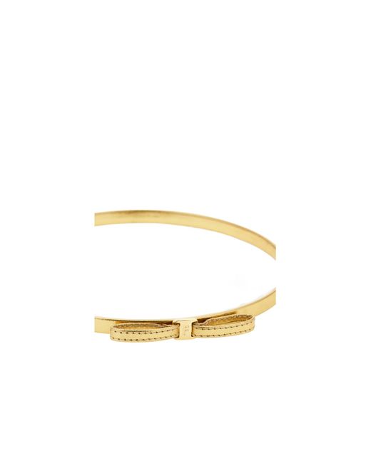 Ferragamo Metallic Mini Bow Headband