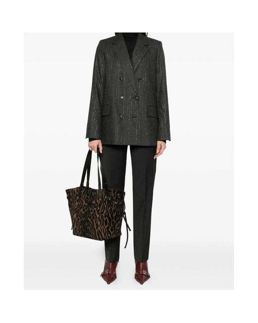 Zadig & Voltaire Black Long-Sleeved Suit Jacket