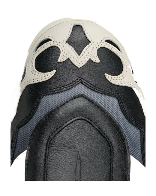 Y-3 White Regu Mules for men