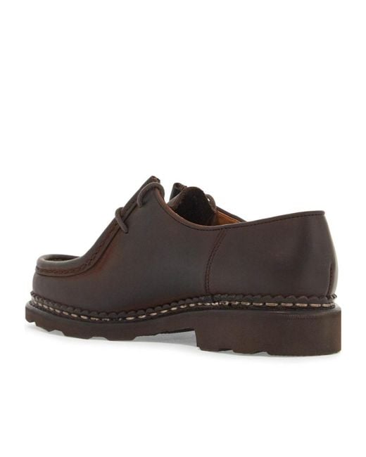 Paraboot Brown Michael Lace Shoes