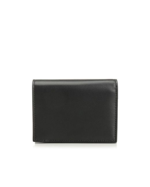 Ferragamo Black Ferragamo Bow Detailed Folded Wallet