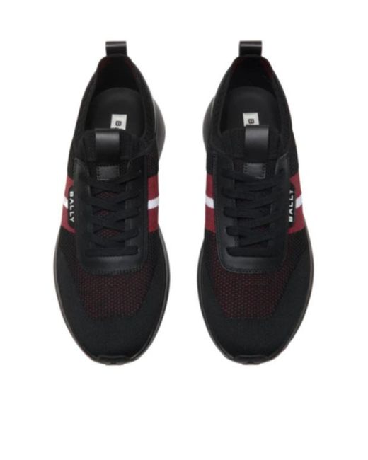 Bally Black Outline Sneaker for men