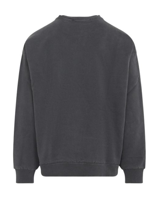Carhartt Gray Vista Logo Patch Crewneck Sweatshirt for men