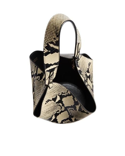 Khaite Metallic Printed Tote Bag