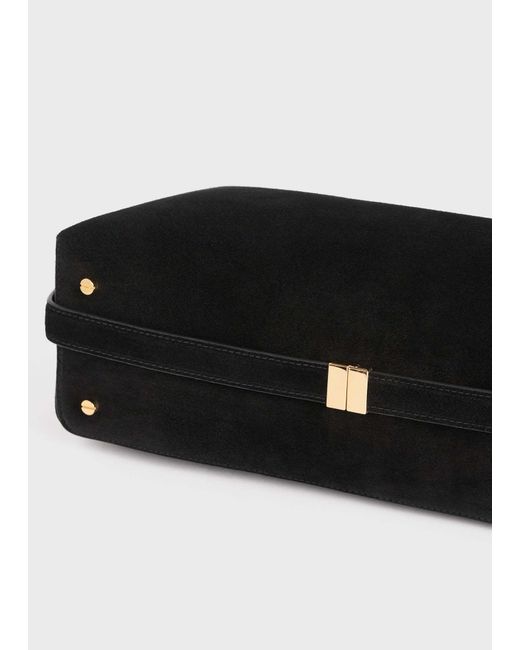 Totême  Black Zipper Clutch
