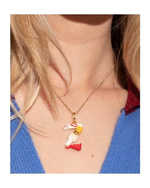 Marni White The Shape Of The Z Charm