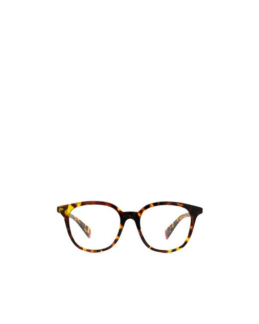 KENZO White Square Frame Glasses for men